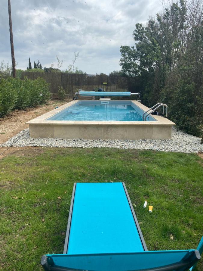 Studio Havre De Paix Au Pont Du Gard Piscine Et Jacuzzi Chez Valerie Payre Vers-Pont-du-Gard Exteriör bild